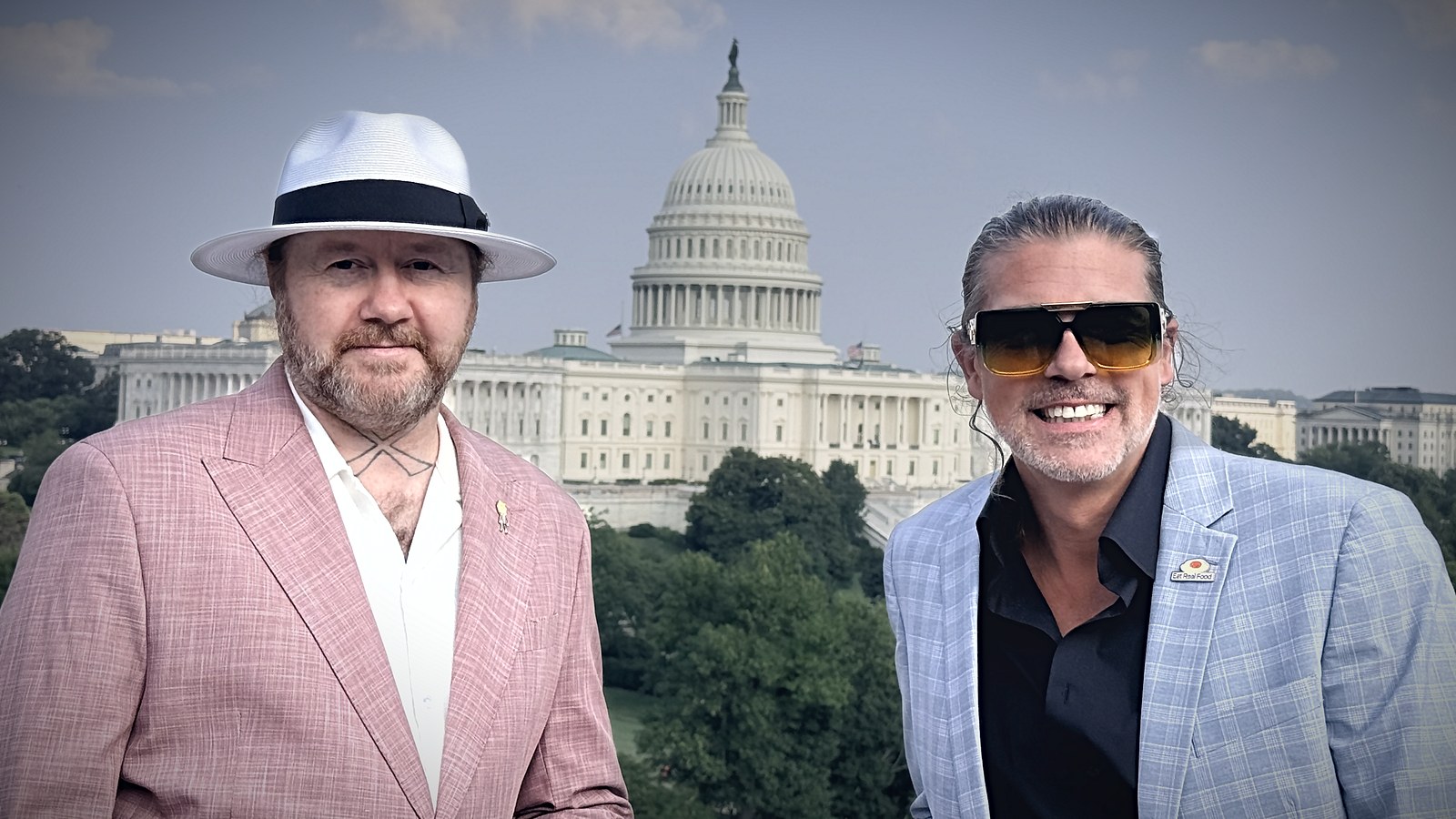 Randy Lee Singleton and Brian Bowen in Washington, D.C.